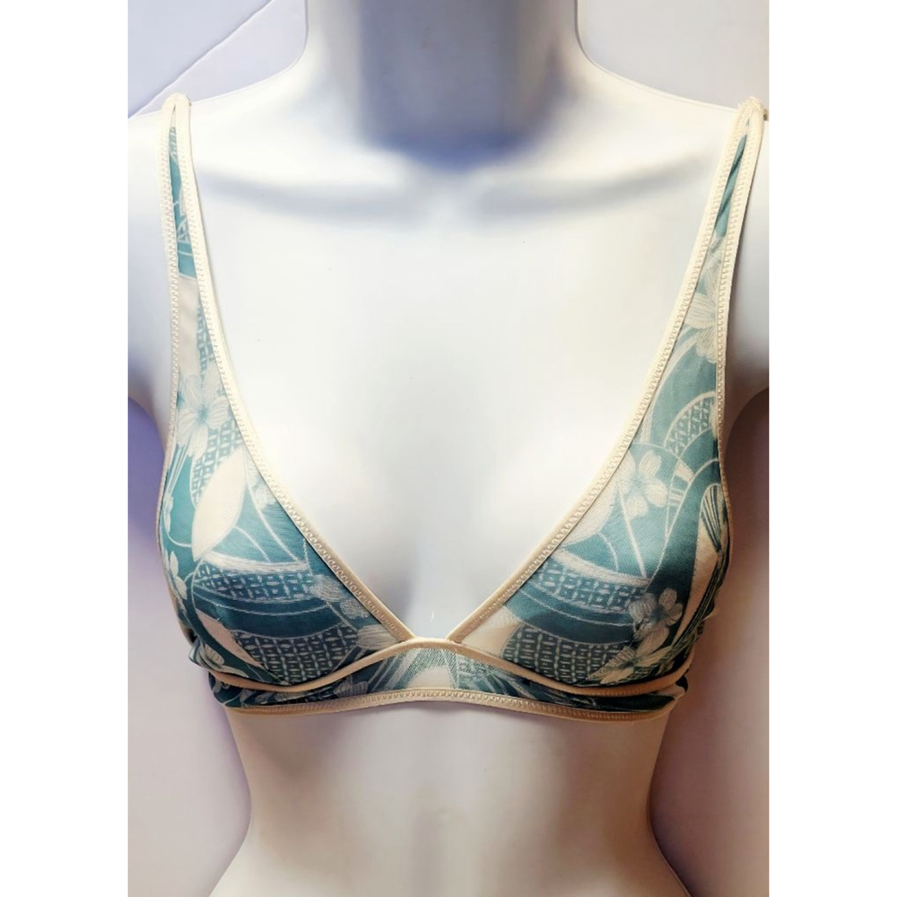 Victoria's Secret Tropical Print Mesh Bralette XS